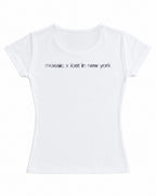 mosaic brand×Lost in New York limited edition design1 T-shirt