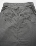 Asymmetric Layered Skirt