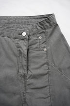 Asymmetric Layered Skirt