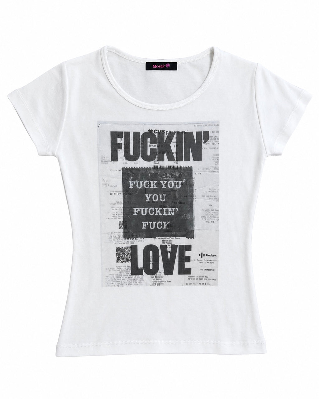 mosaic brand×Lost in New York limited edition design1 T-shirt