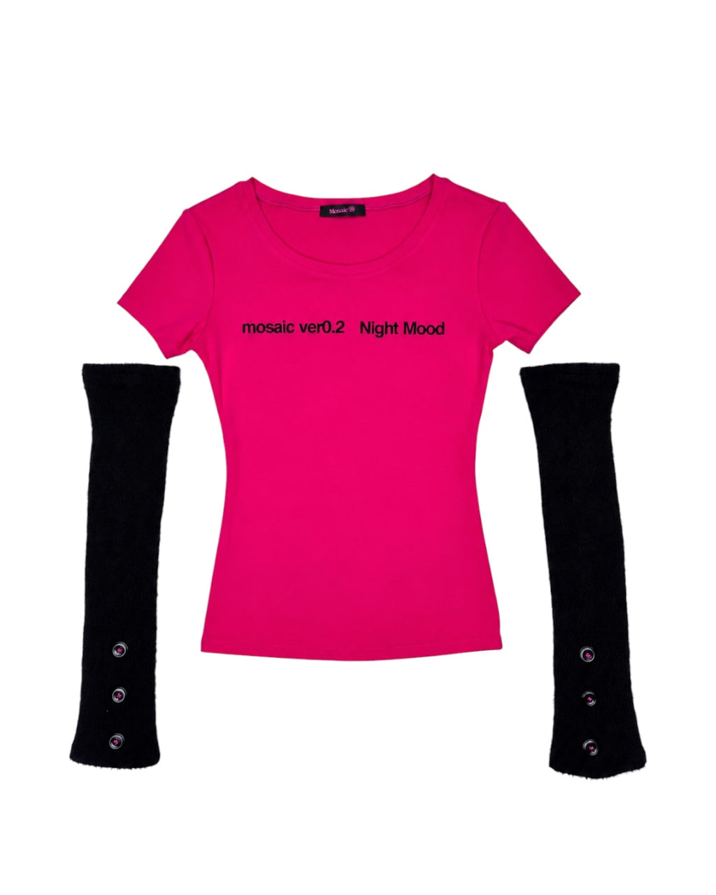 mosaic ver0.2 Night Mood Logo Tee&Knit Arm Cover