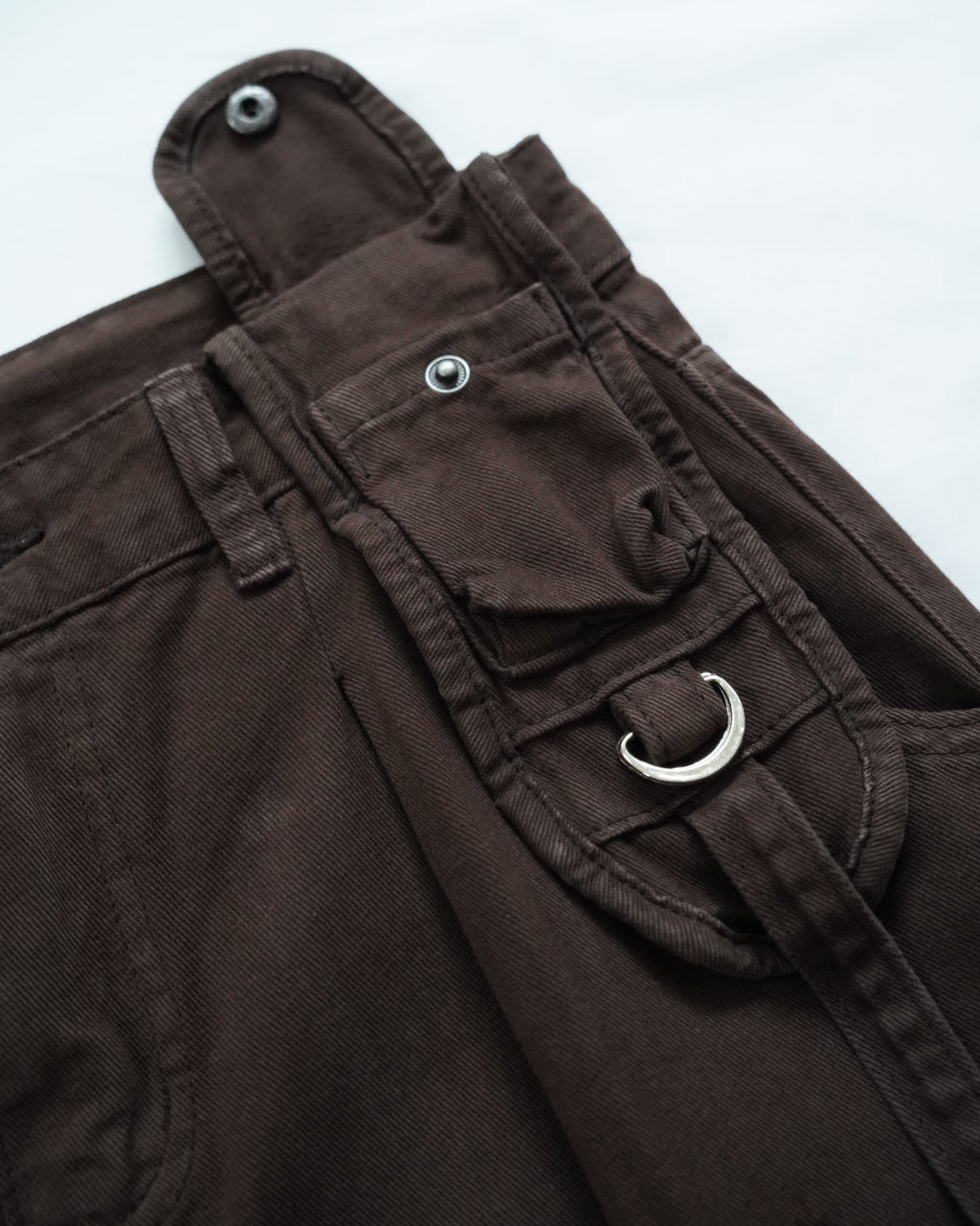 Multi Pocket Wide Cargo Pants