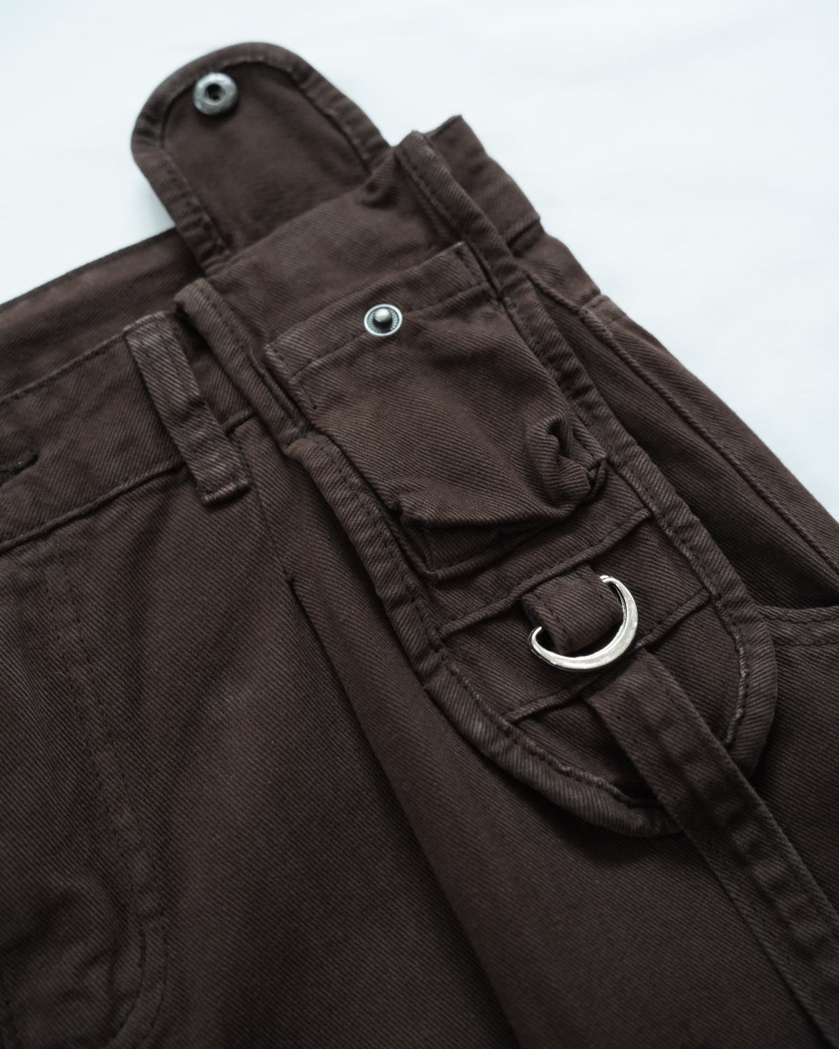 Multi Pocket Wide Cargo Pants