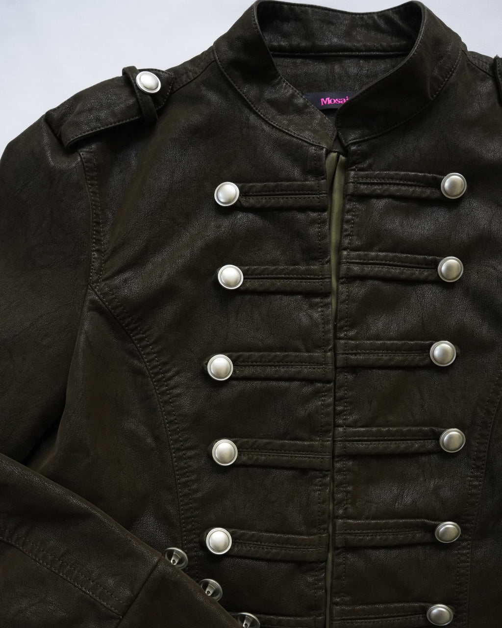 Napoleon Faux Leather Jacket