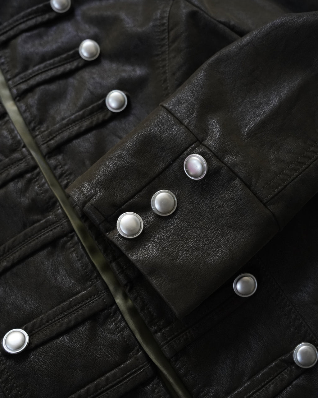 Napoleon Faux Leather Jacket