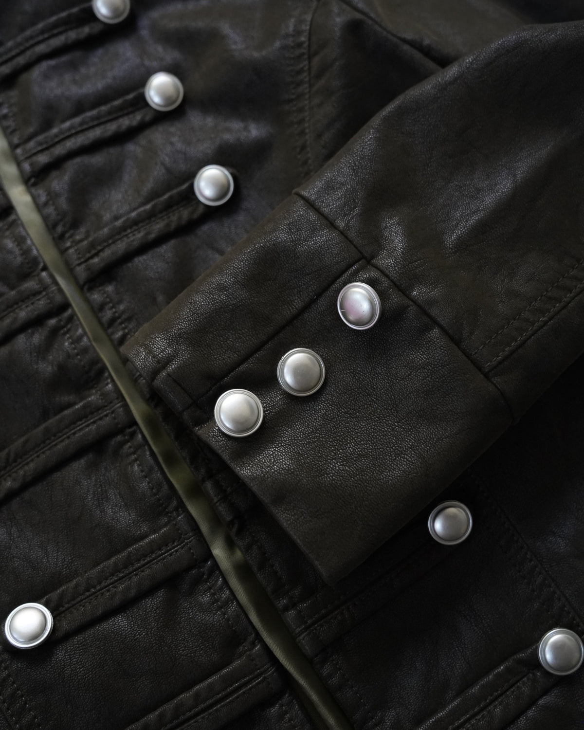 Napoleon Faux Leather Jacket