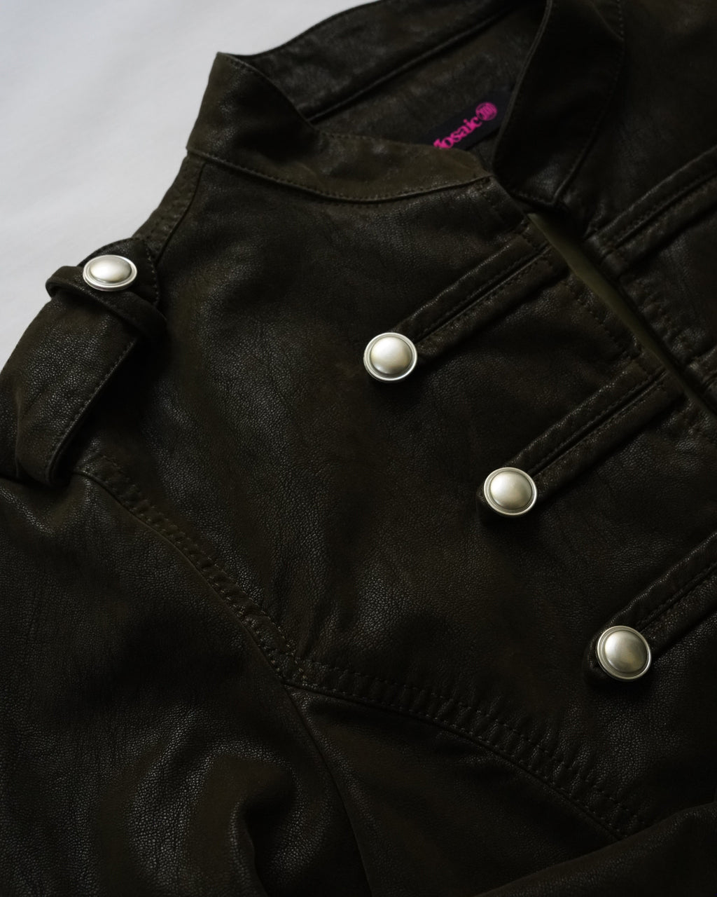 Napoleon Faux Leather Jacket