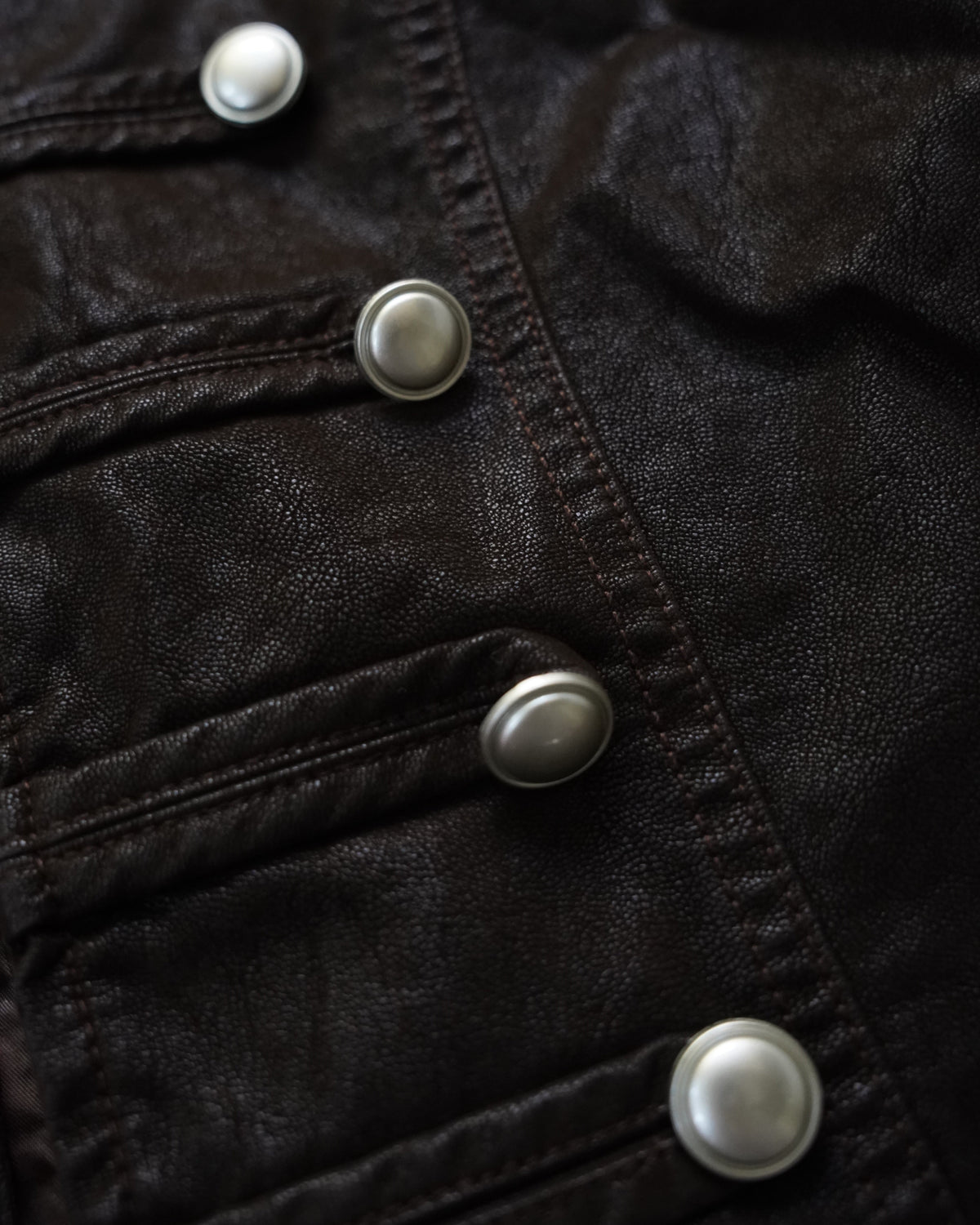 Napoleon Faux Leather Jacket