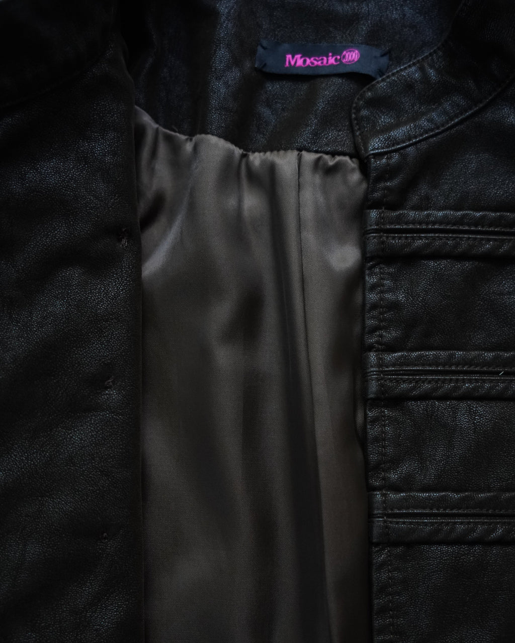 Napoleon Faux Leather Jacket