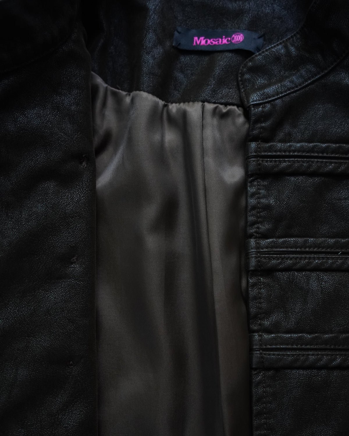 Napoleon Faux Leather Jacket