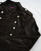 Napoleon Faux Leather Jacket
