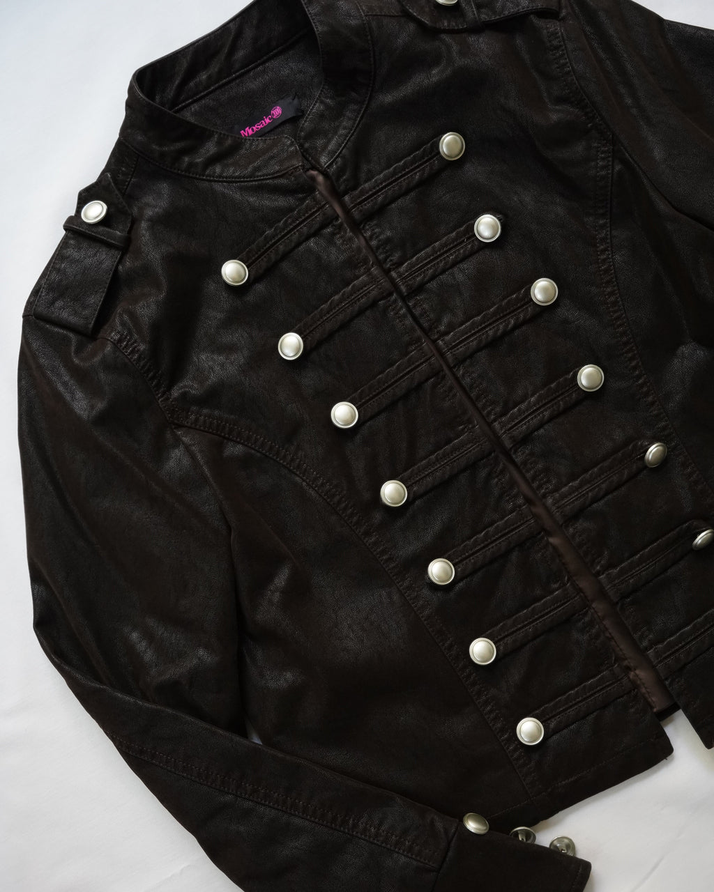 Napoleon Faux Leather Jacket