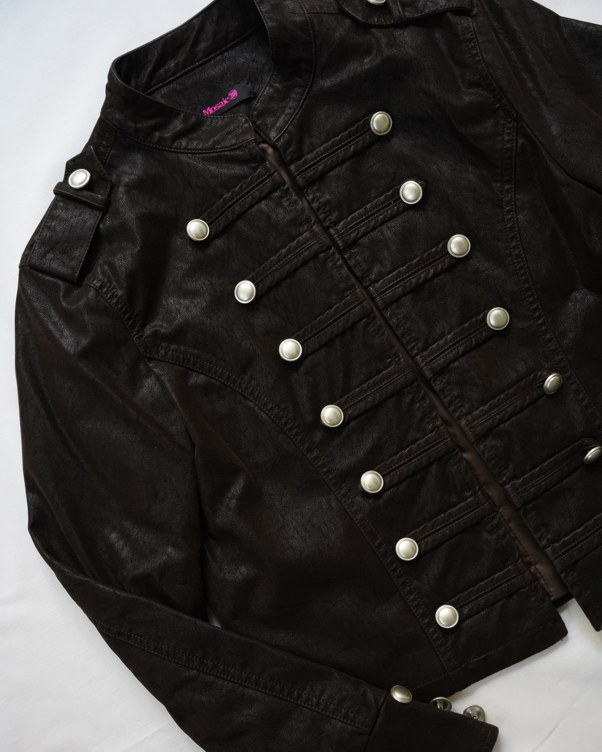 Napoleon Faux Leather Jacket