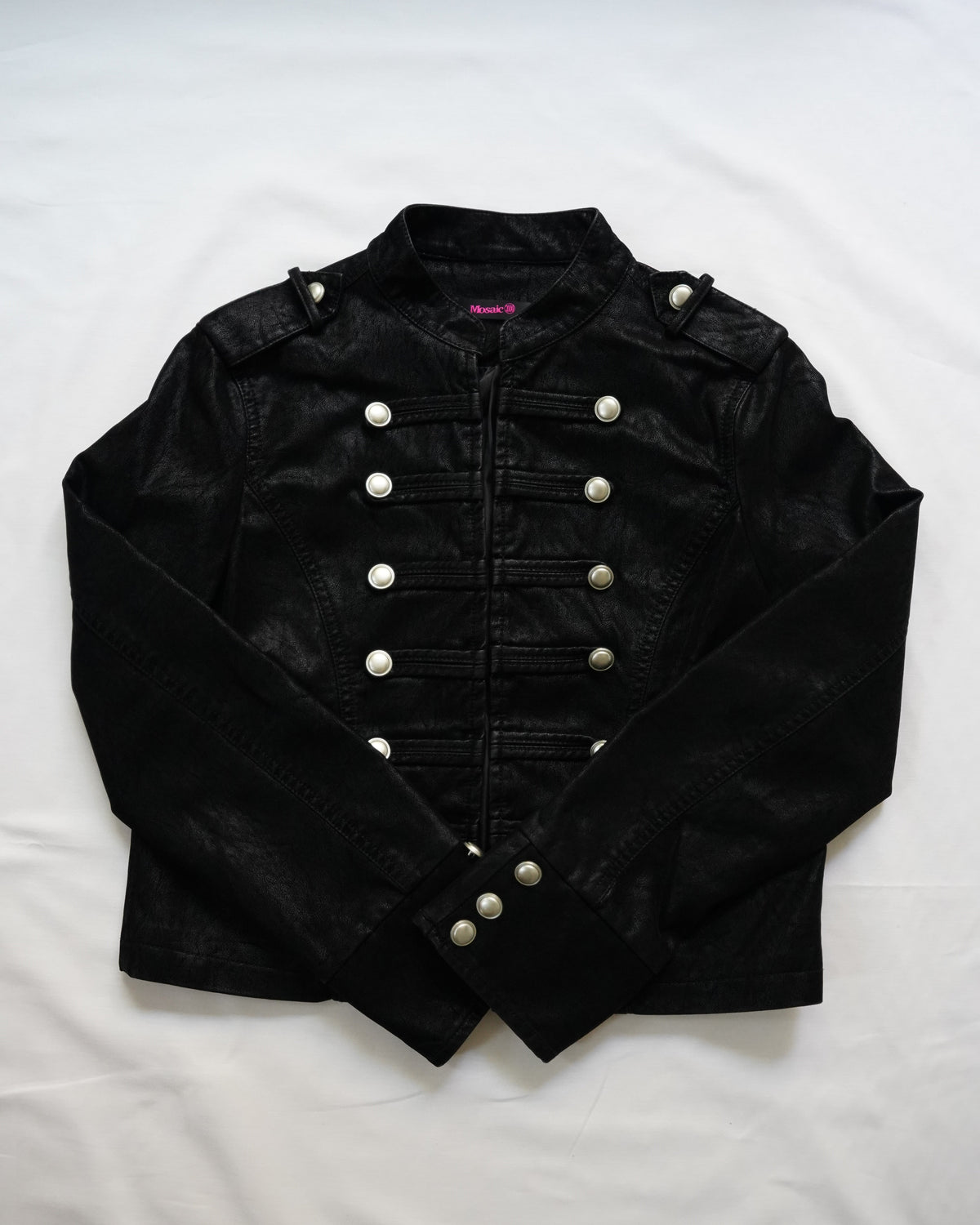 Napoleon Faux Leather Jacket