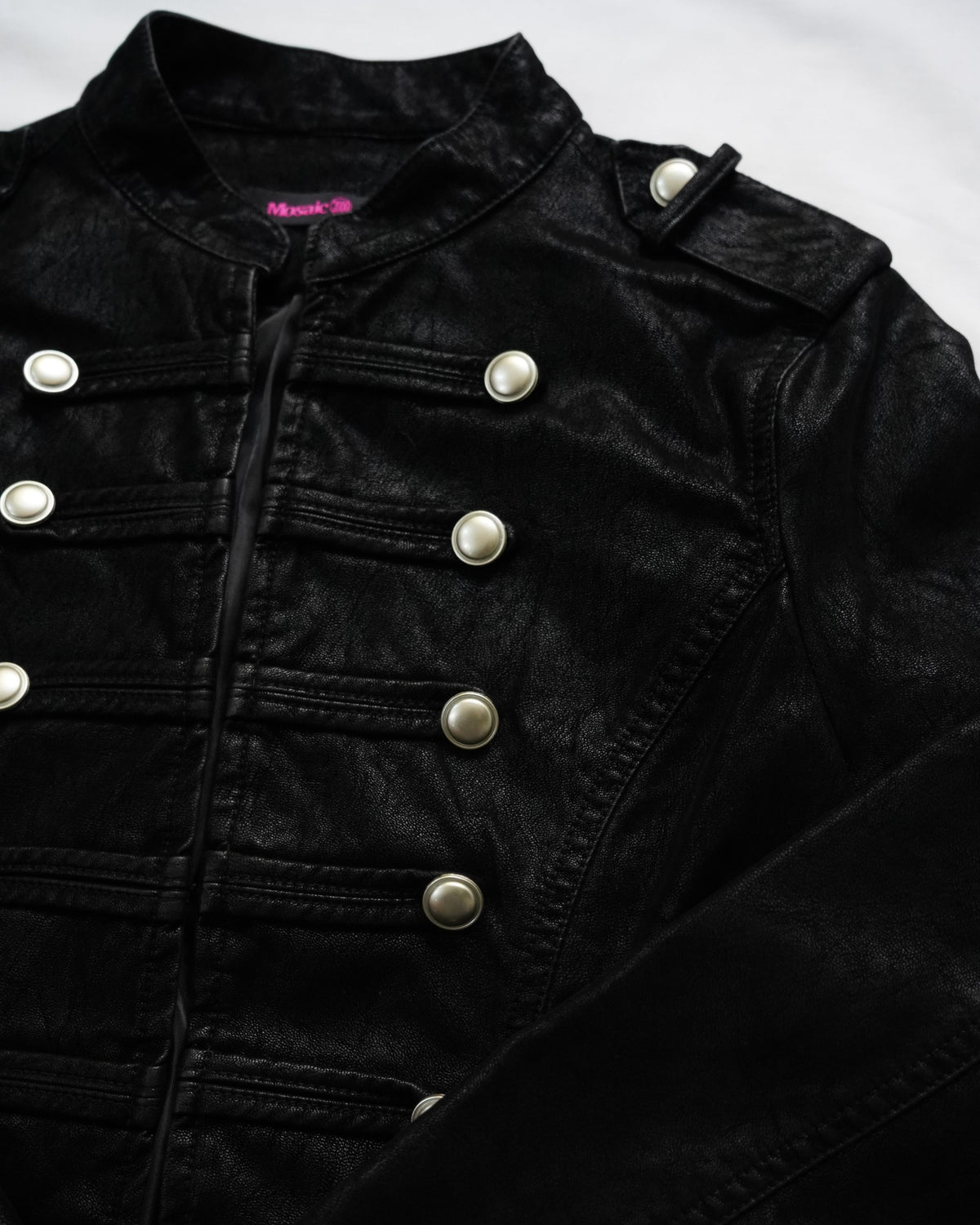 Napoleon Faux Leather Jacket