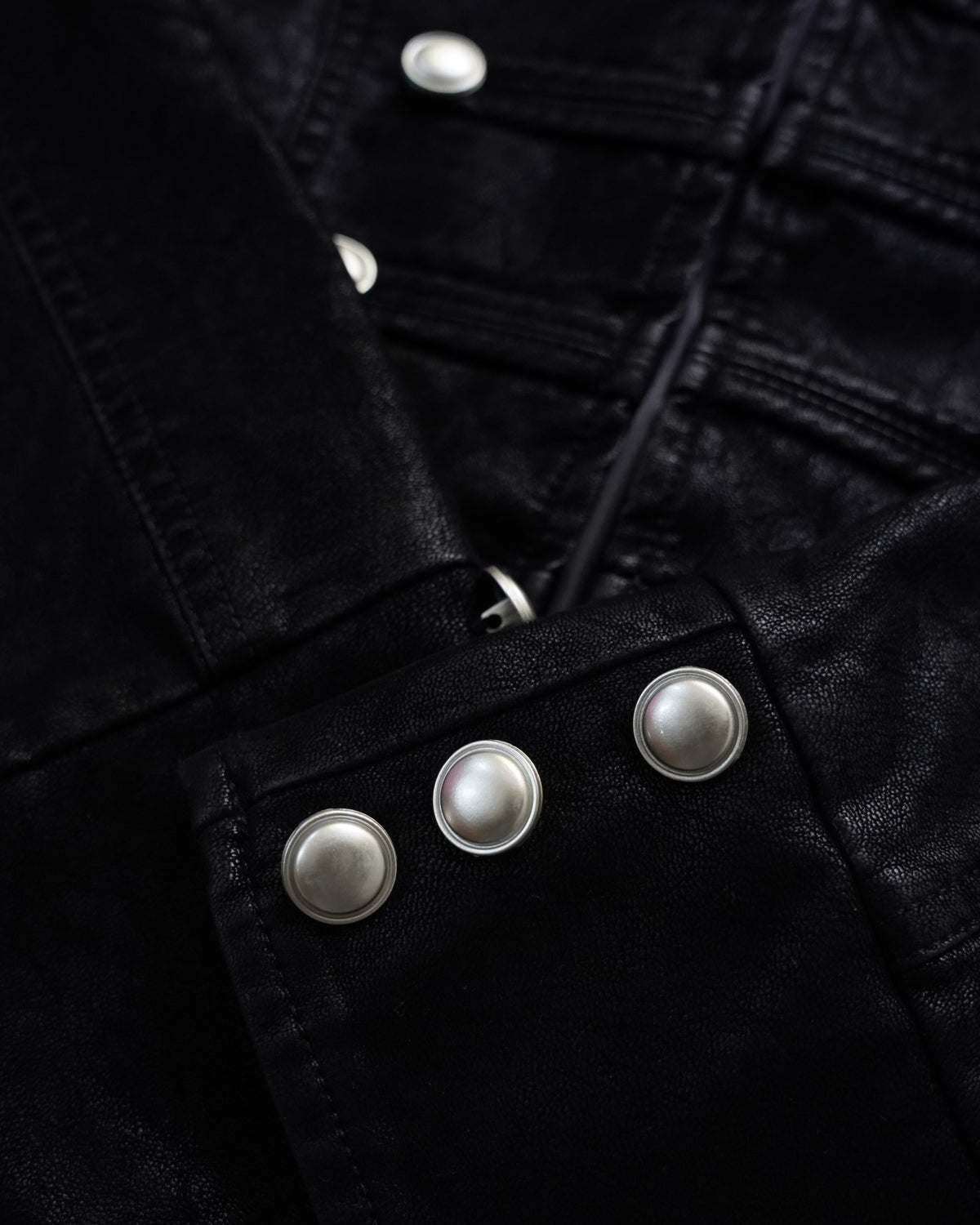 Napoleon Faux Leather Jacket