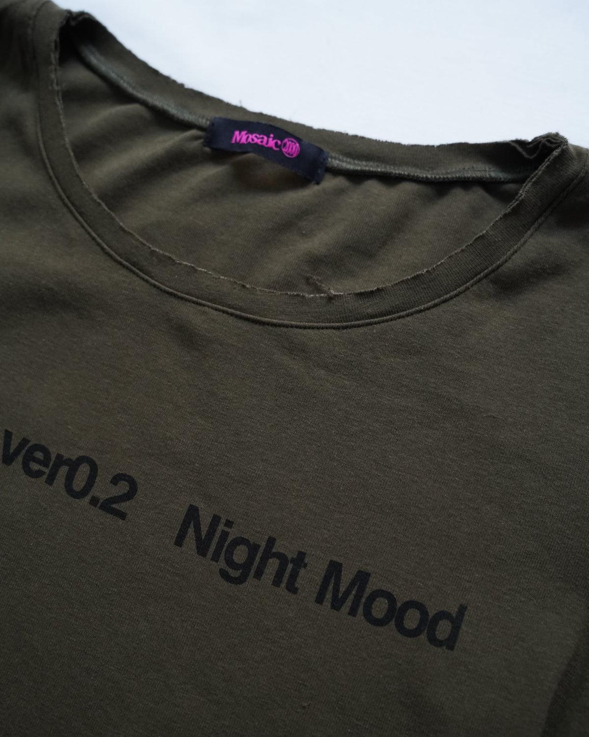 mosaic ver0.2 Night Mood Logo Tee&Knit Arm Cover