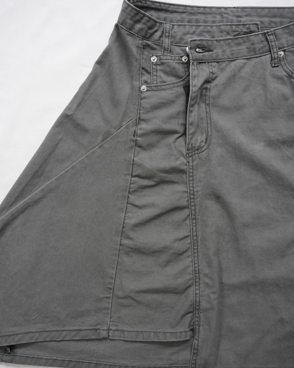 Asymmetric Layered Skirt