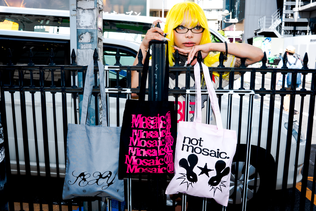 mosaic×7 tote bag
