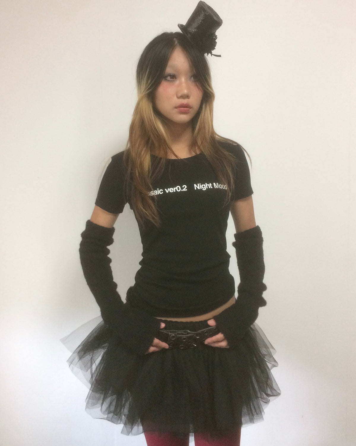 mosaic ver0.2 Night Mood Logo Tee&Knit Arm Cover