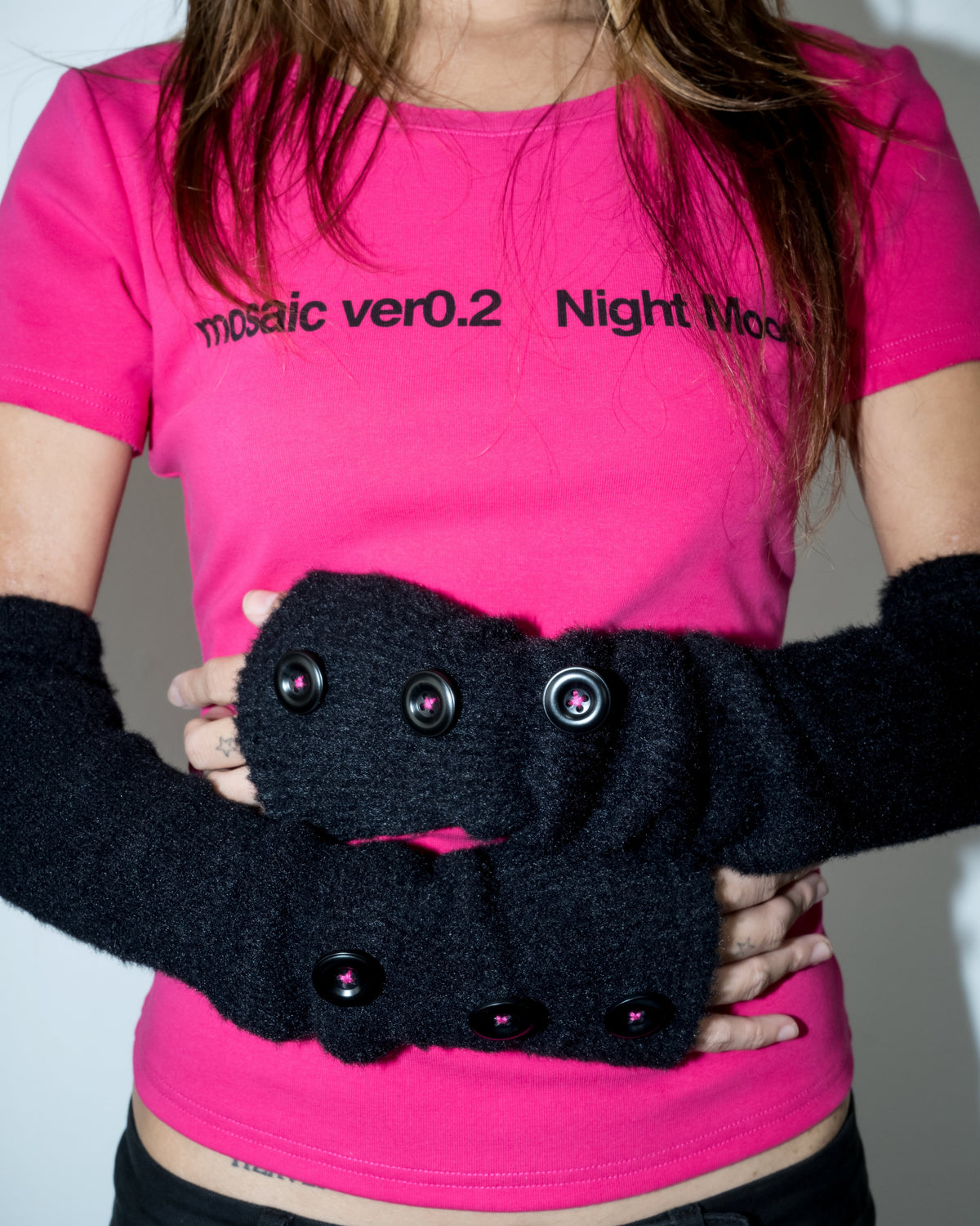 mosaic ver0.2 Night Mood Logo Tee&Knit Arm Cover