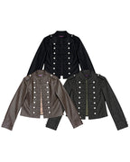 Napoleon Faux Leather Jacket