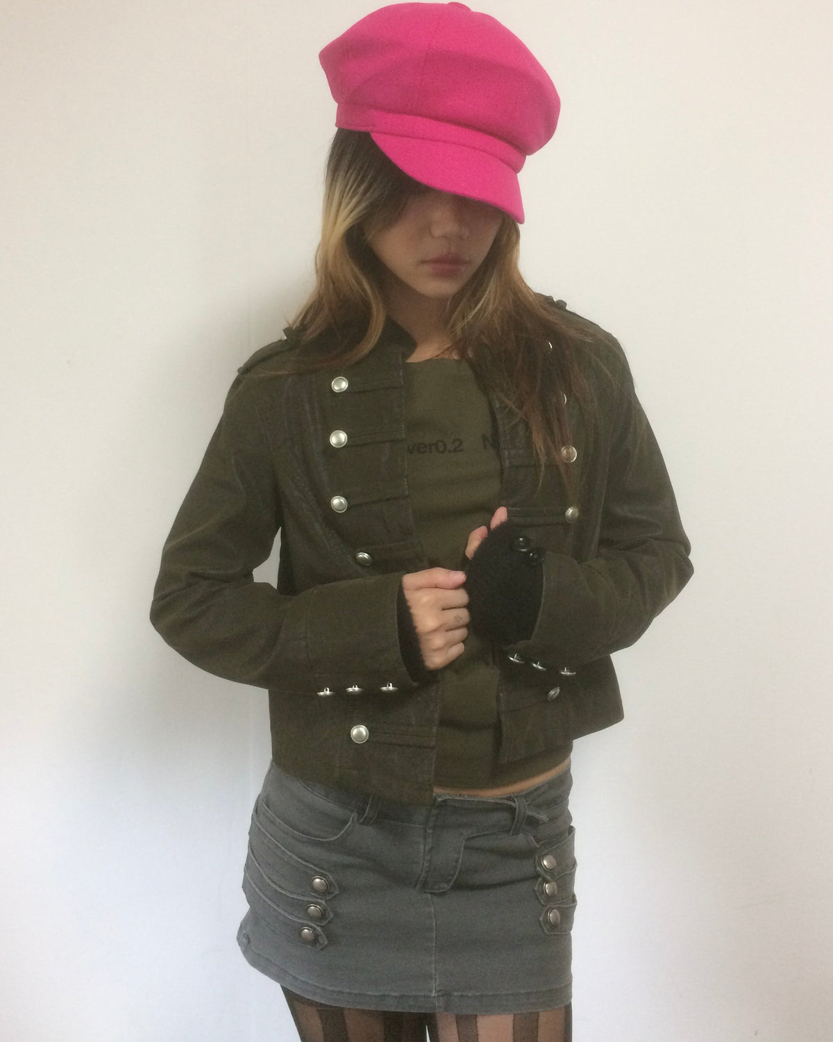 Napoleon Faux Leather Jacket